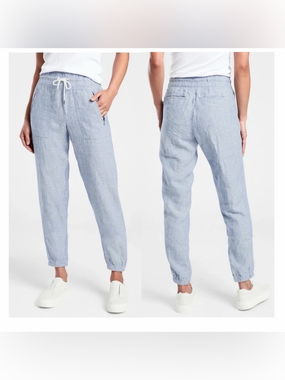 Athleta Cabo Linen Jogger Size 14T